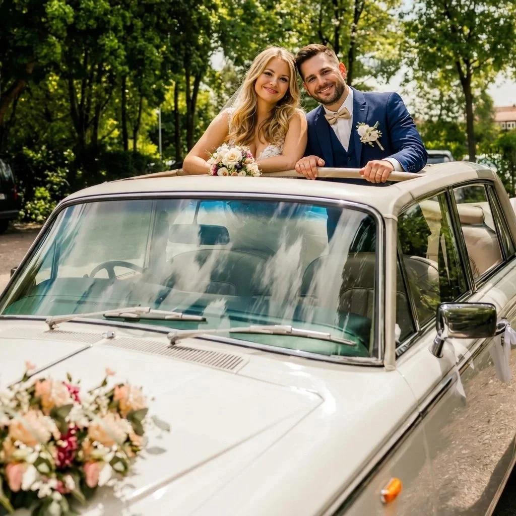 Rolls Royce Hochzeitsauto